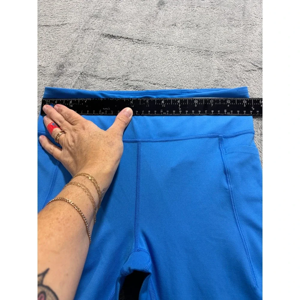 Athleta Girl XXL/16 Blue High Rise Stash Your Treasures Tight Leggings